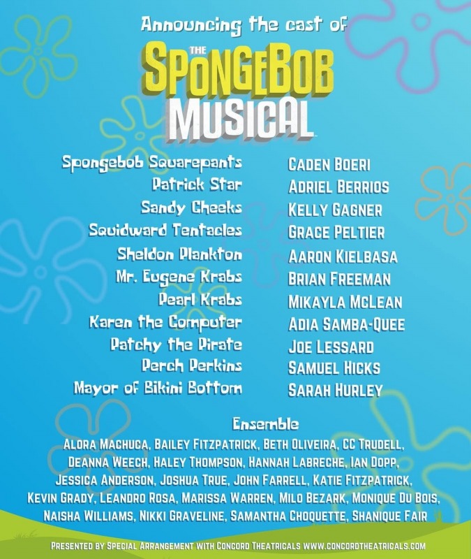 Spongebob the Musical Cast List IMG_7774.jpg